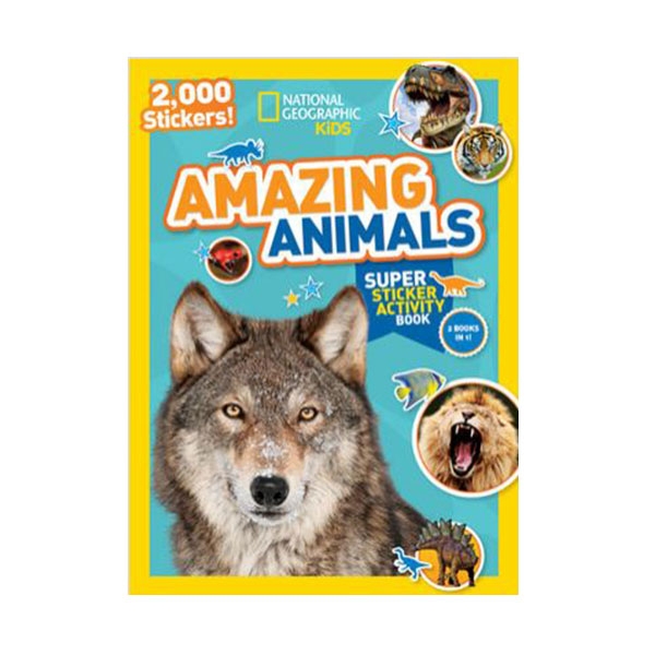 AMAZING ANIMAL STICKER AND ACTIVITY BOOK